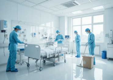 Reinigung von Kliniken und medizinischen Einrichtungen
