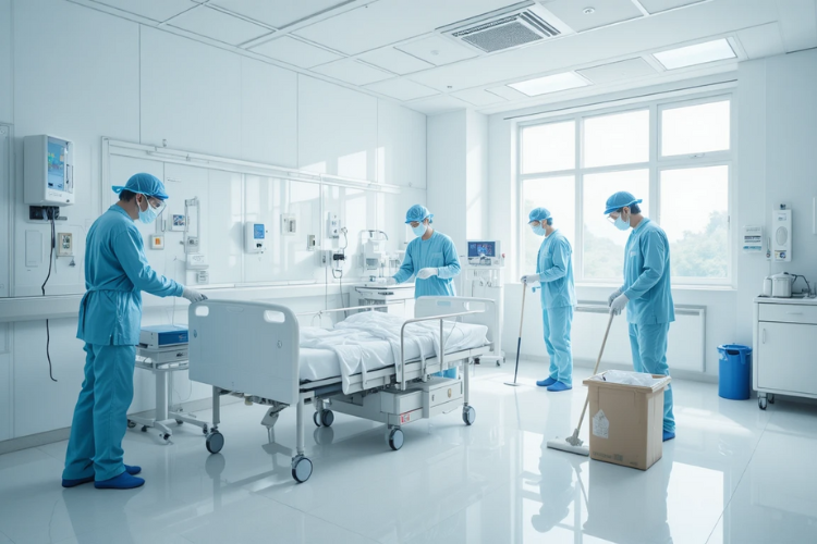 Reinigung von Kliniken und medizinischen Einrichtungen